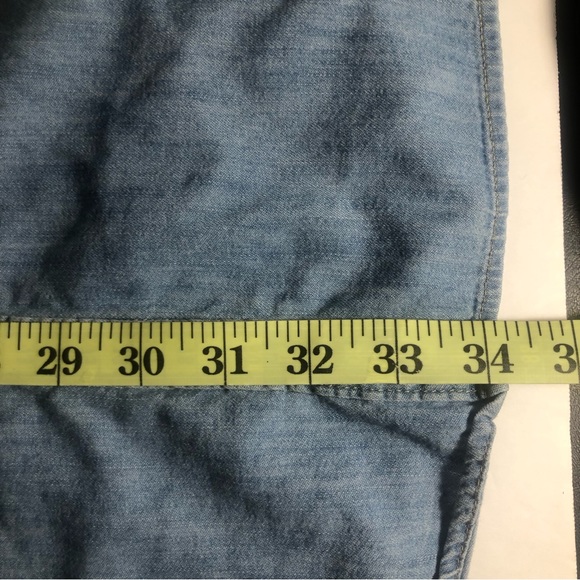 So Sleeveless Midi Jean Dress with partial open back - Picture 6 of 7